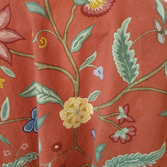 Coldwater Creek women's Large Floral Long Sleeve Light Jacket - Picture 8 of 9